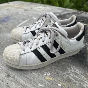 Adidas Superstar Footwear White Black Men's 8 Sneaker Athletic 960